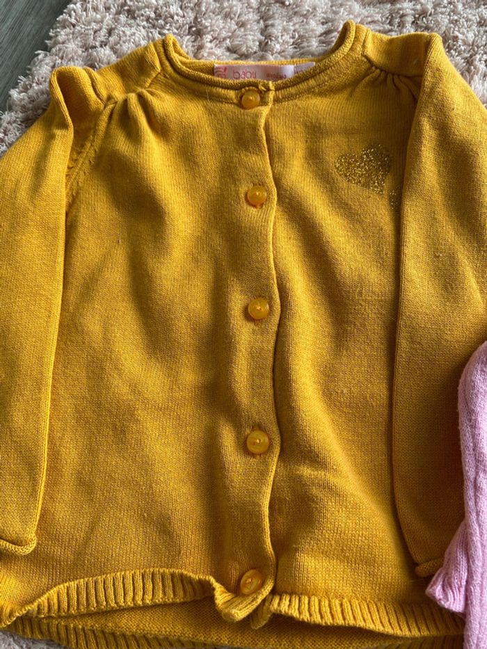 Lot de 3 gilets Gémo et Obaïbi 12 mois - photo numéro 2