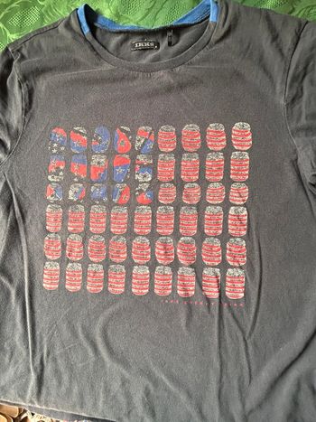 T-shirt marine 8-9 ans garçon IKKS