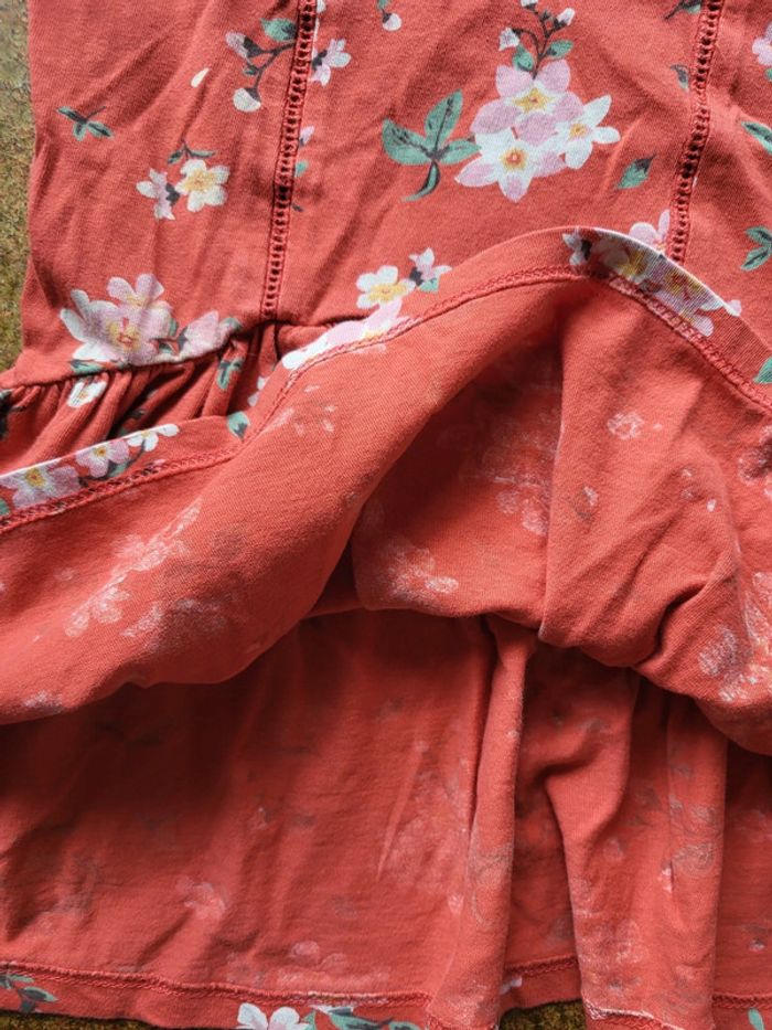 Robe à fleurs légère été 5ans kiabi - photo numéro 3