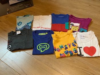 8 t-shirt 24 mois