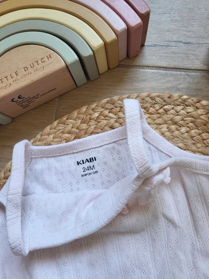 🌸Combishort légère rose pâle 83-89 cms 24 mois fille - photo numéro 4