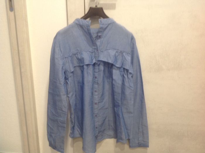 Chemisier Pimkie couleur bleu jean Taille M - photo numéro 1