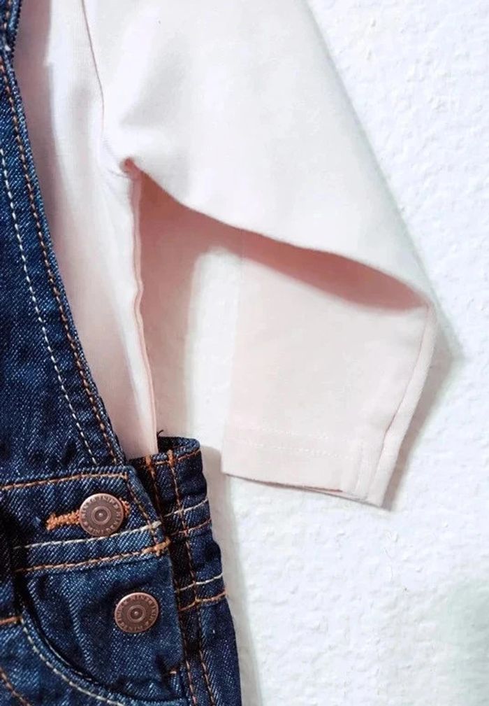 Ensemble bébé fille taille 6 mois, comme neuf. - photo numéro 5