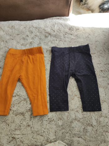Lot de 2 leggings