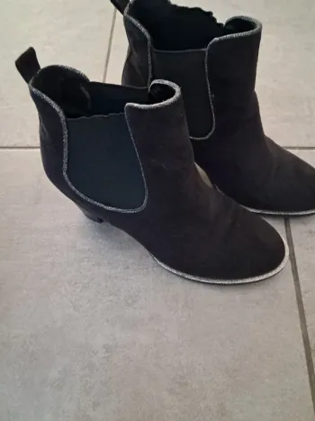 Bottines noires taille 38