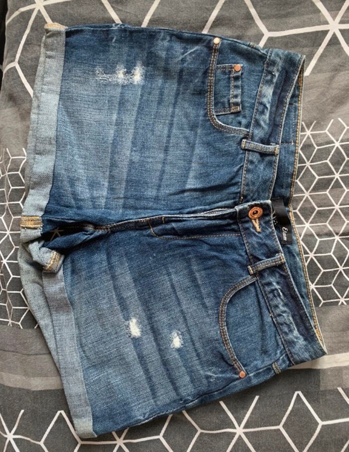 Short en jean