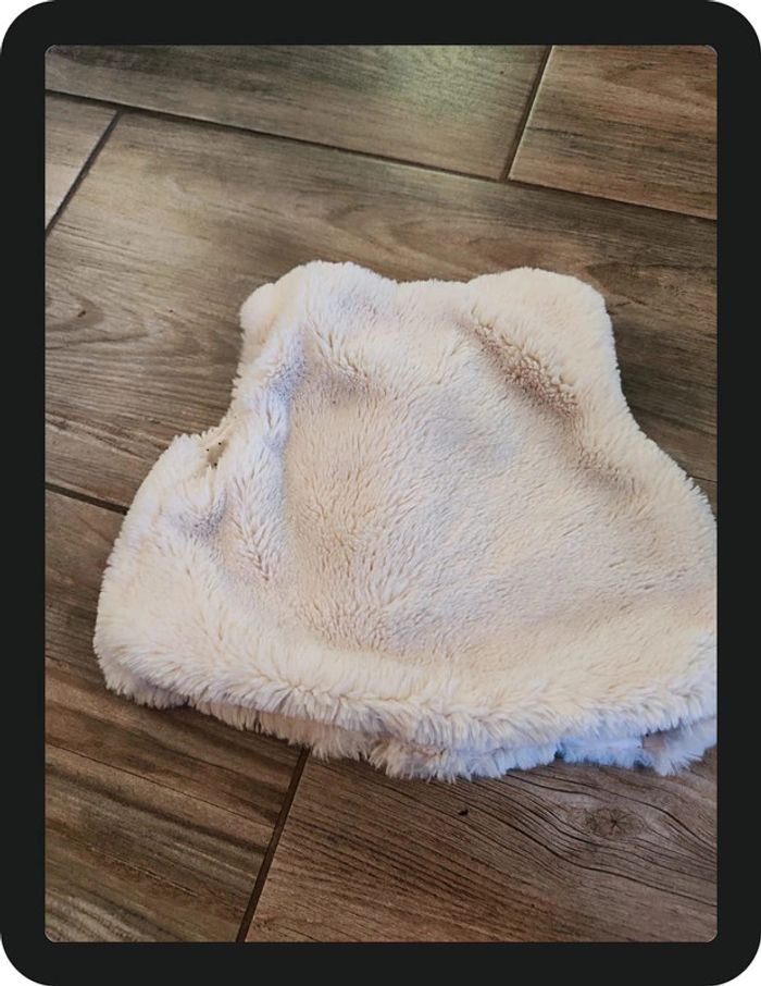 Veste sans manche moumoute blanc cassé Bout'chou Taille 24 mois - photo numéro 2