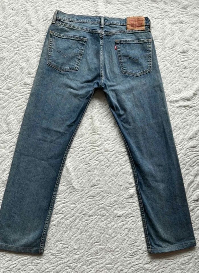 Jean Levi’s 513 Homme W34 (L/44) Coupe Slim Straight Bleu classique 00s y2k - photo numéro 10