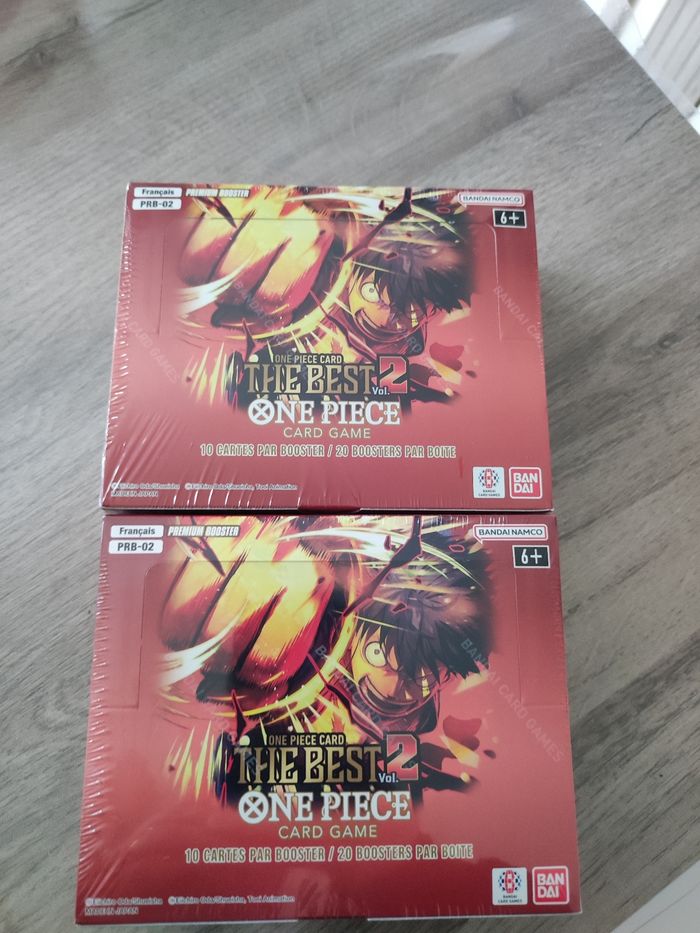 Lot de 2 display Prb 2 one piece the best