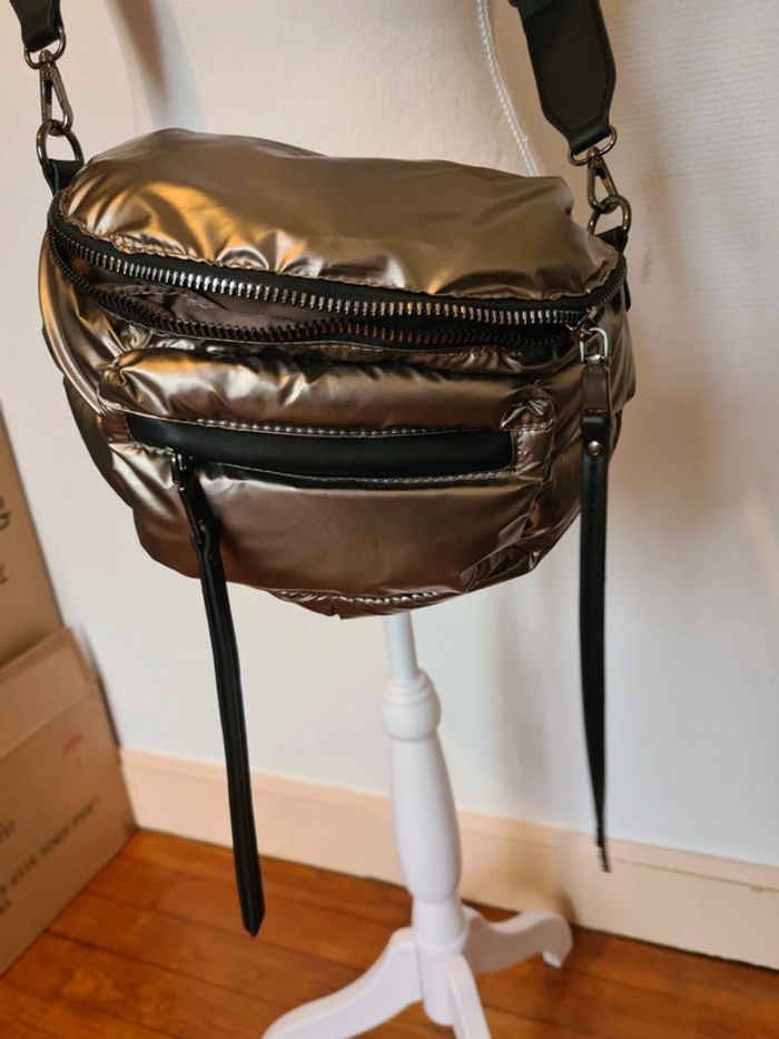 Sac matelassé metalisé - photo numéro 2