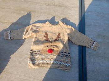 Pull noël 12 mois