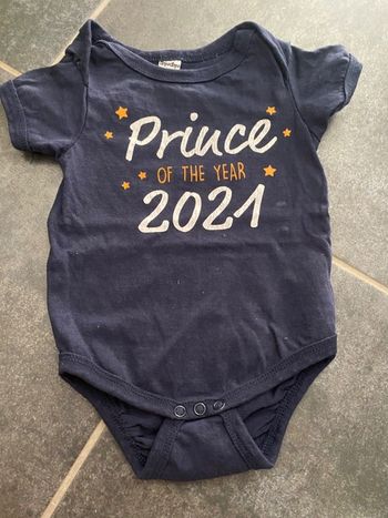 Body « Prince of the year 2021 » DopoDopo Taille 74