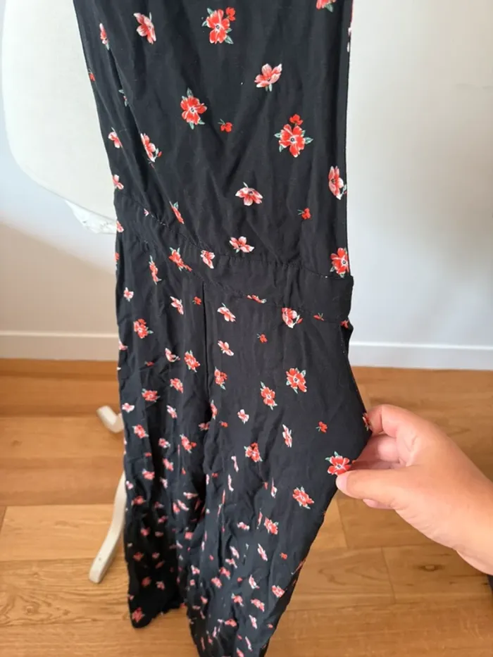 Combinaison salopette à fleur M/38 Kiabi - photo numéro 2