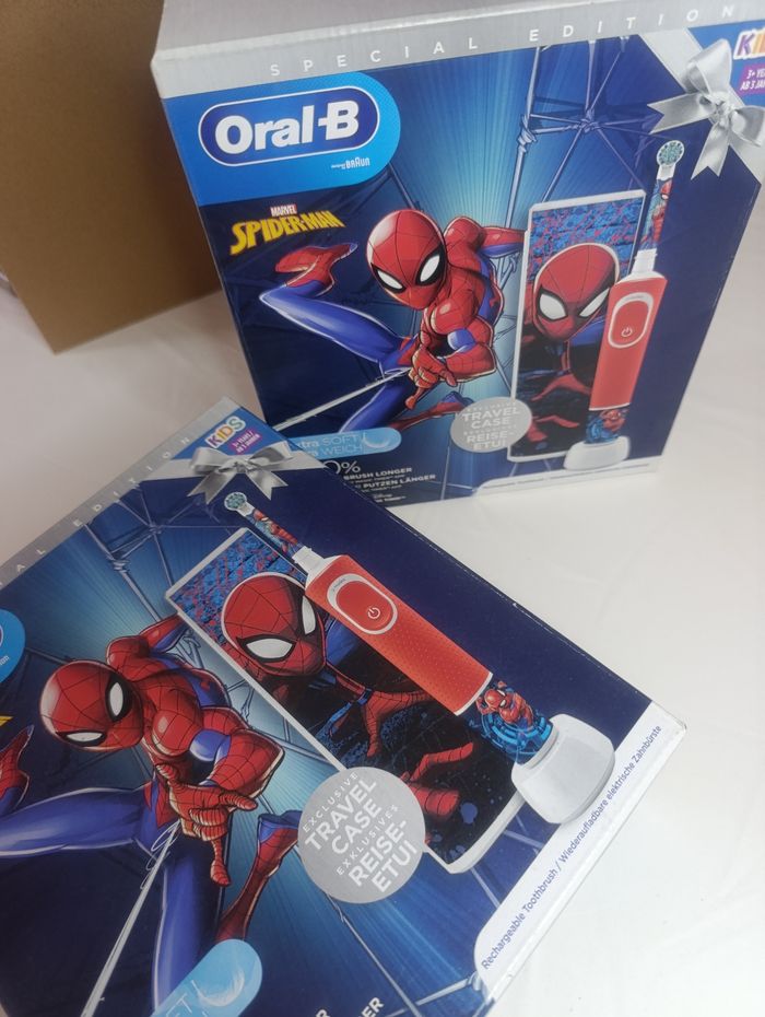 Brosse à dents électrique Oral B Spider-Man