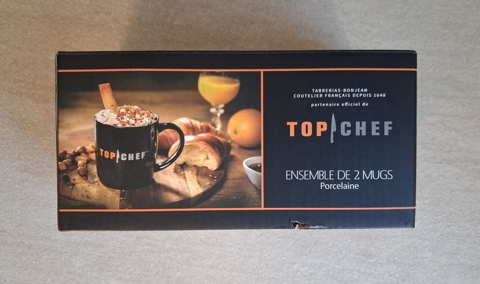 2 mugs Top Chef NEUFS