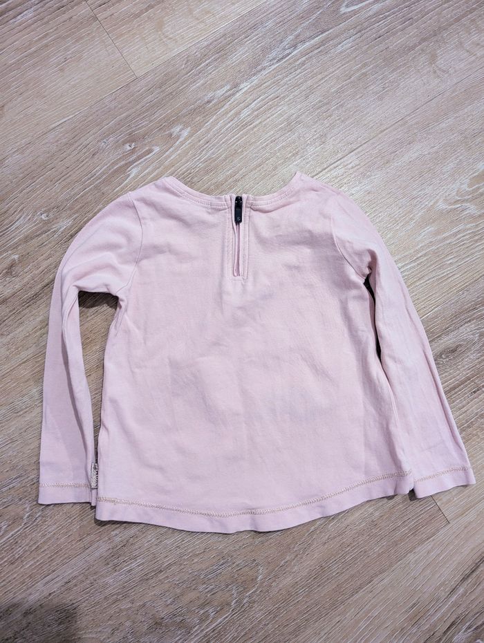 T-shirt rose 36 mois bébé fille Sergent major - photo numéro 4