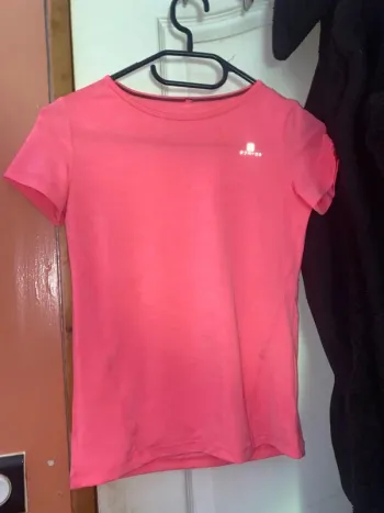 T shirt rose Domyos