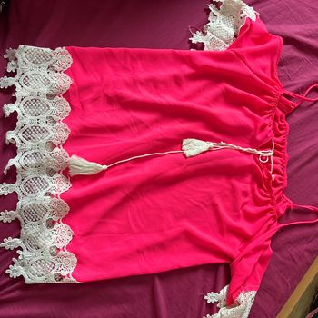 TEE shirt rose TU - 2,50€