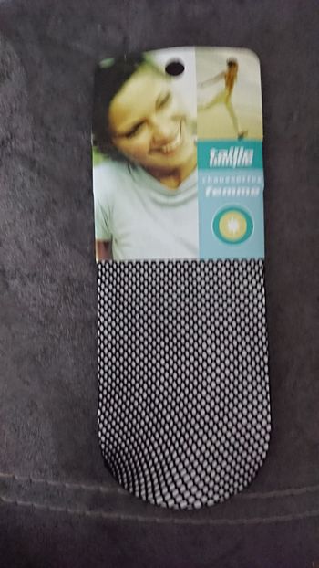 Chaussette resille noire