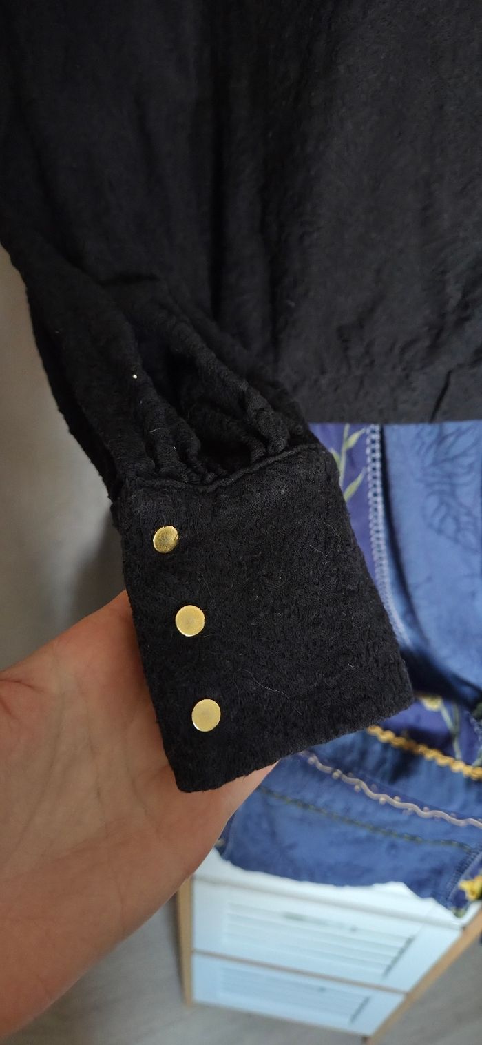 Pull brodé noir 40 promod - photo numéro 5