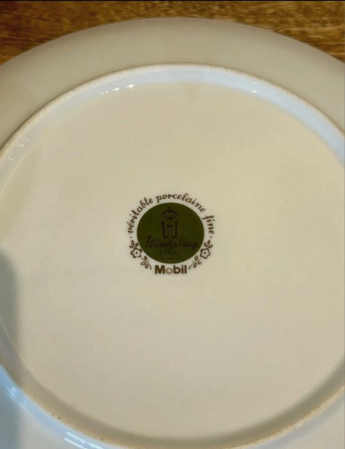 Assiette porcelaine - photo numéro 4