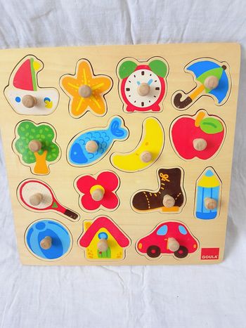 Puzzle bois goula