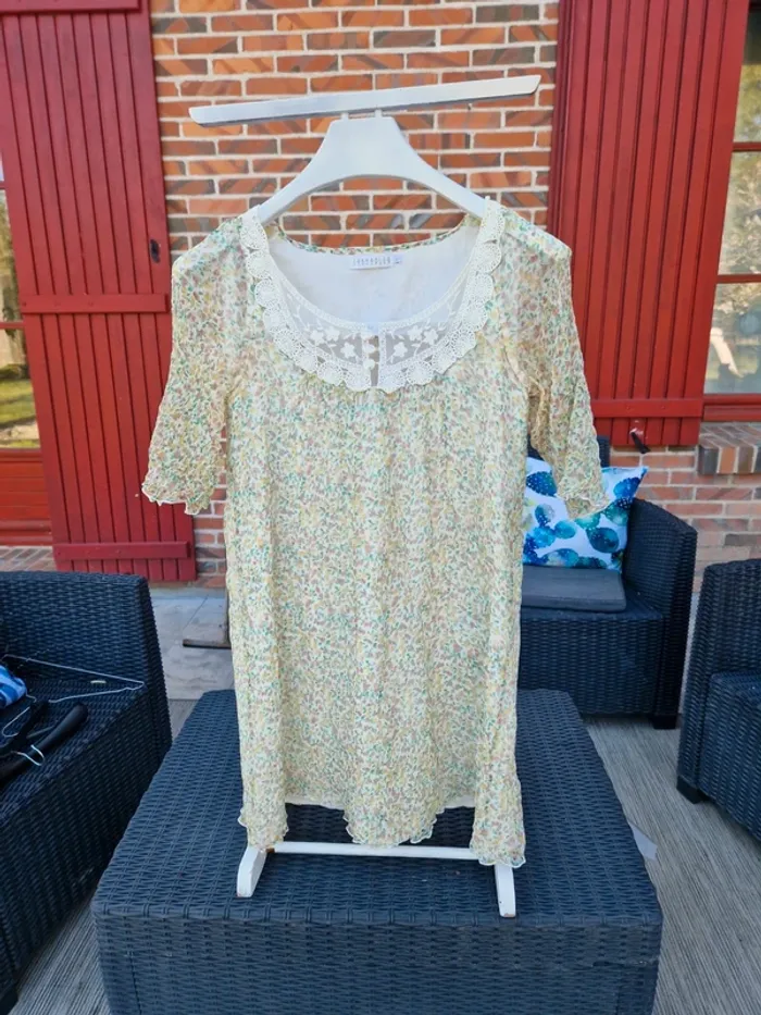 Robe tunique été en soie - photo numéro 4