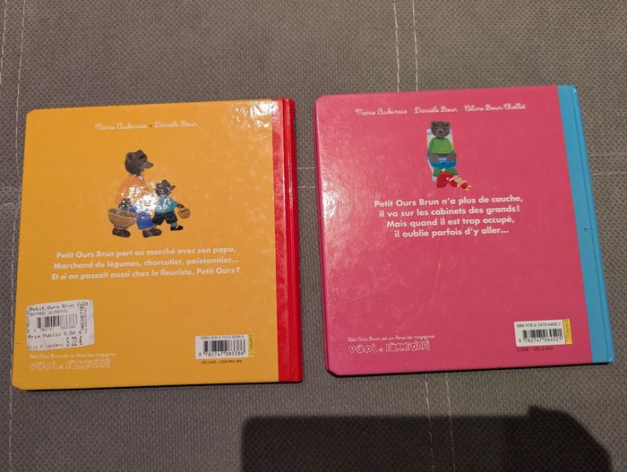 Lot de 2 livres Petit Ours Brun couverture rigide - photo numéro 3