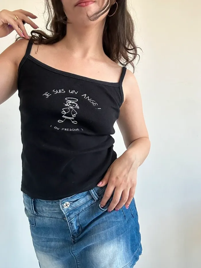 Top débardeur Y2K vintage 2000s taille S - photo numéro 10