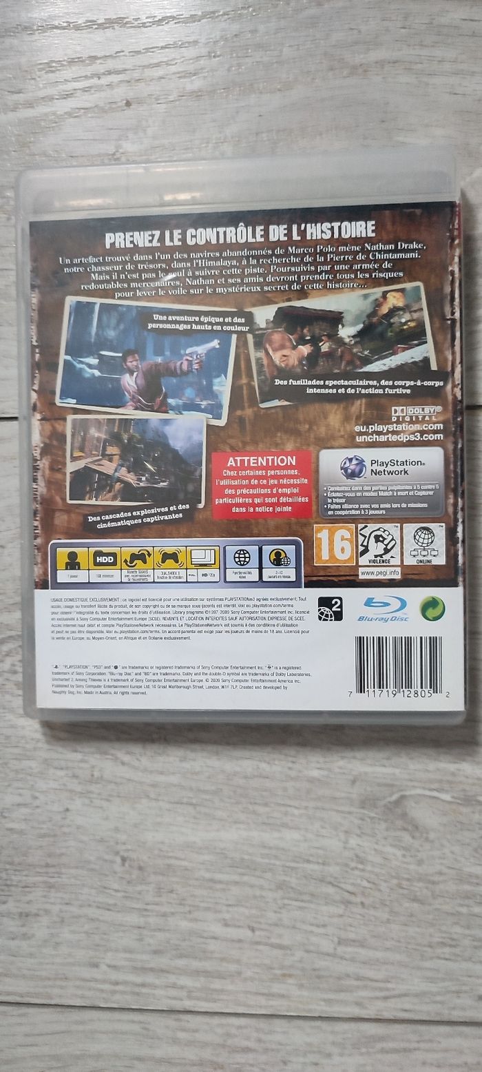 Uncharted 2 PS3 - photo numéro 2