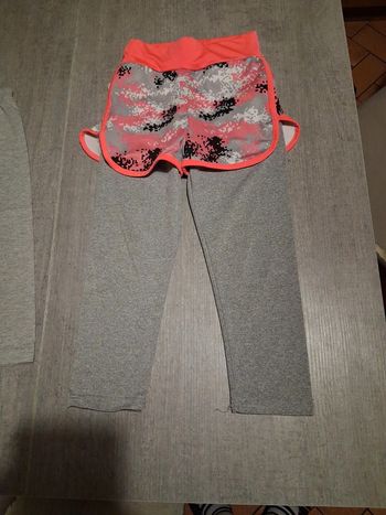 Legging short sport Léa malice 6ans