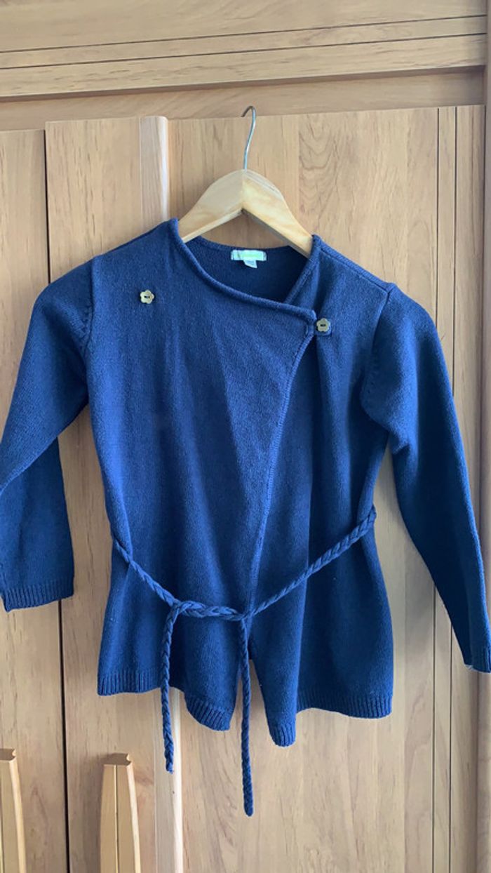 Gilet bleu marine