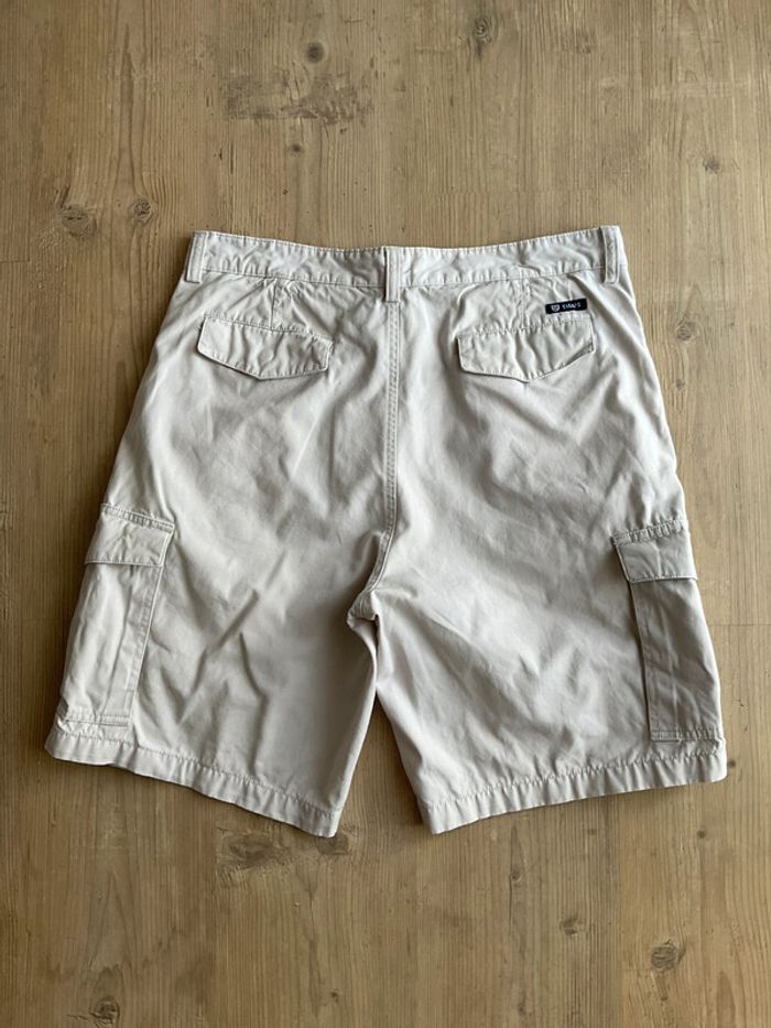 Short cargo beige crème pour homme Chaps taille W34 FR44 435 - photo numéro 2