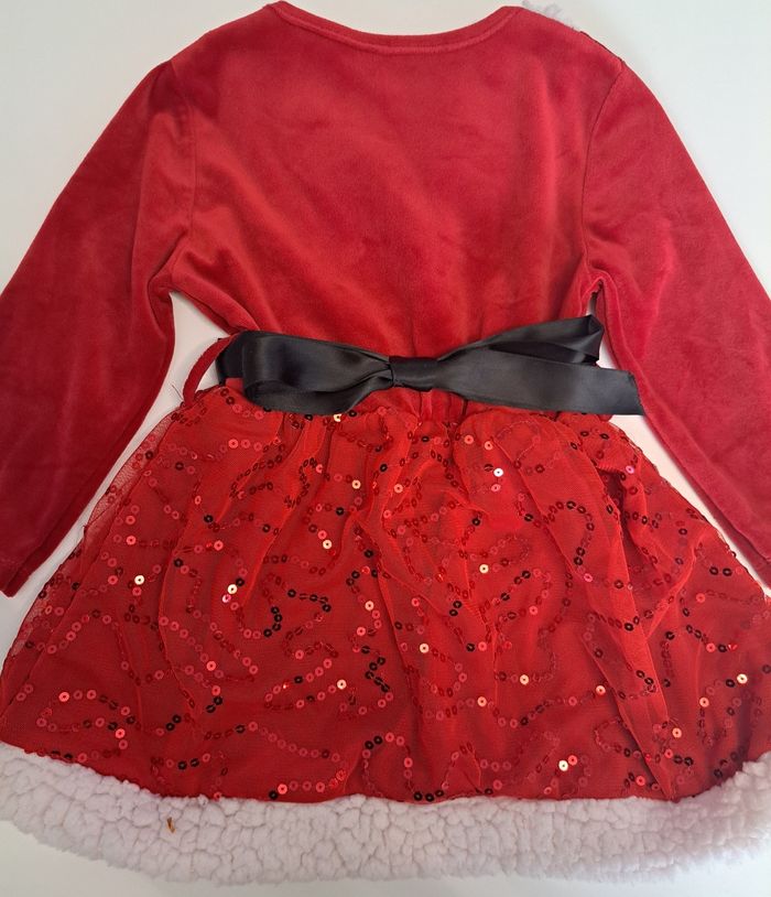 Jolie robe de Noël 36 mois TBE - photo numéro 3