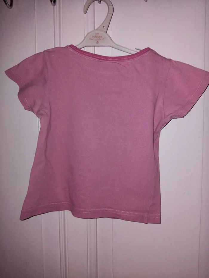 Tee-shirt rose charlottes aux fraises - photo numéro 4