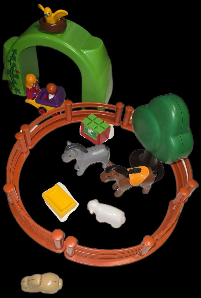123 playmobil grand zoo 6754 complet - photo numéro 3