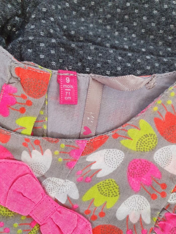 Lot vêtements fille 9mois - photo numéro 12