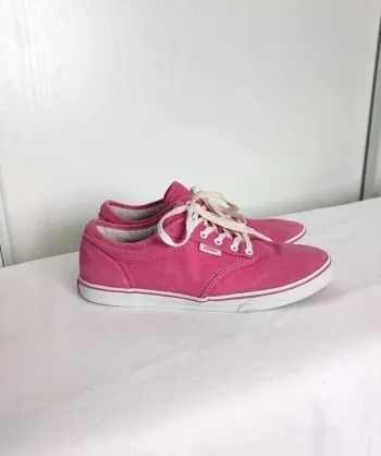 Tennis Vans roses - taille 36,5