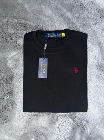Tee-shirts Ralph Lauren noir
