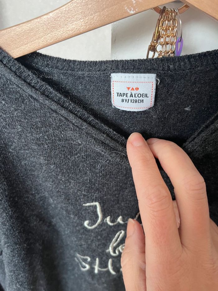 Lot de 2 pulls en laine fille TAO 8 ans - photo numéro 5