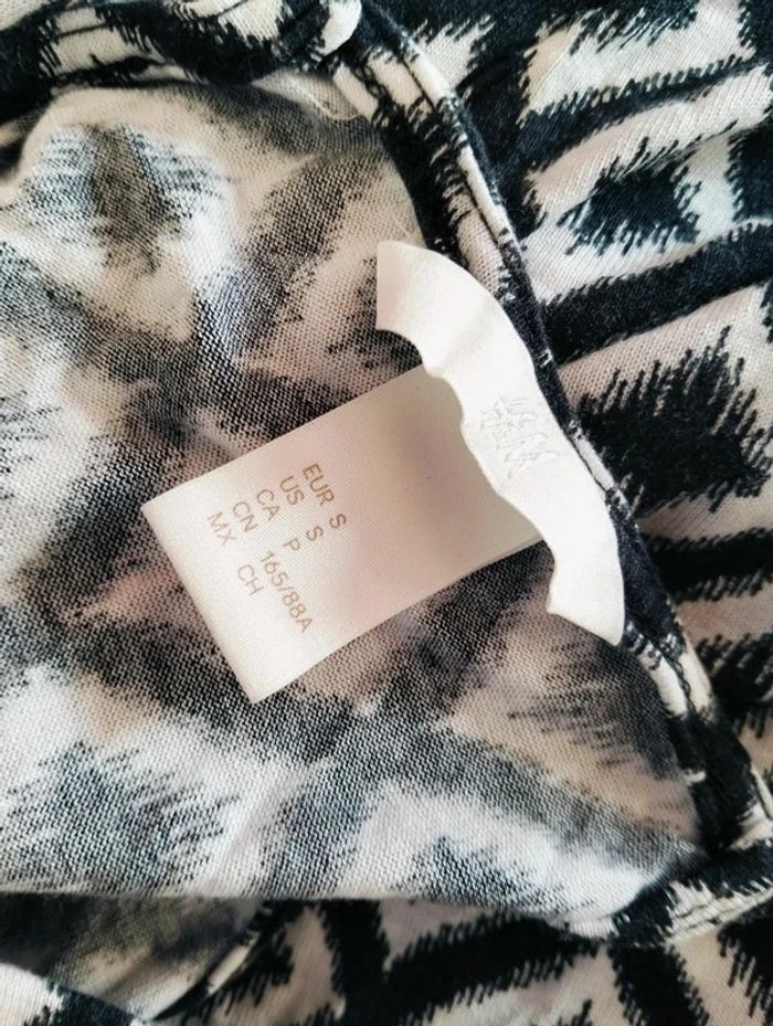 Débardeur graphique noir et blanc H&M S - photo numéro 7