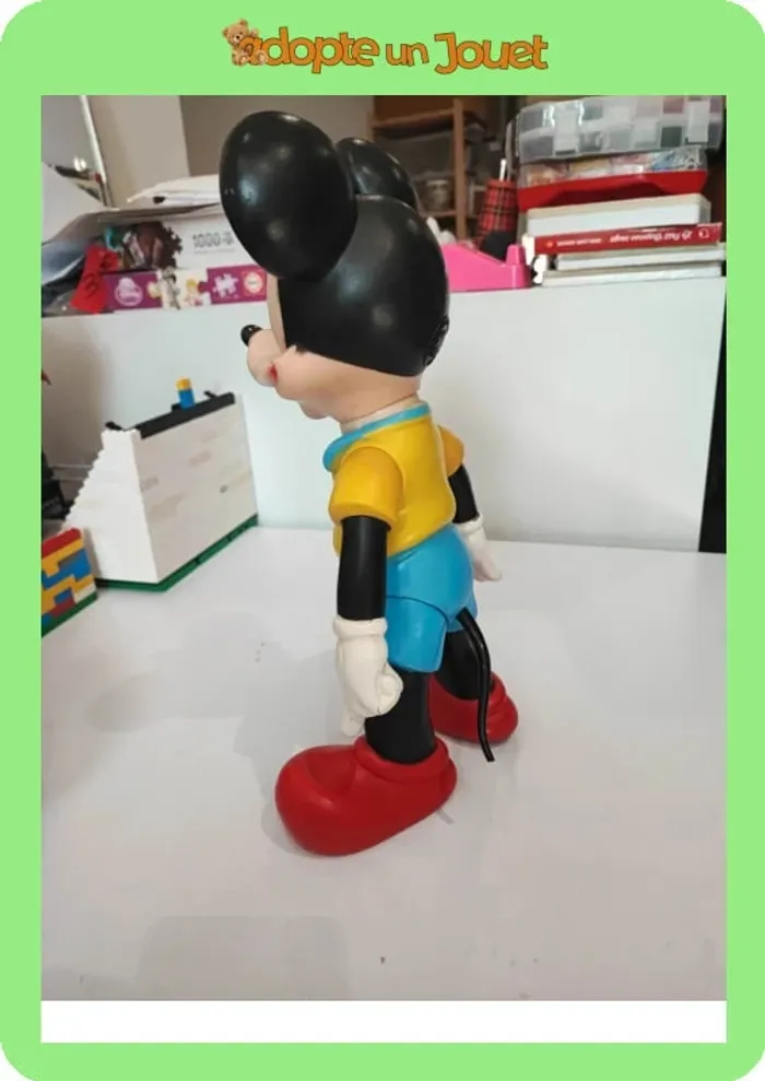Jouet pouet vintage Mickey Mouse - photo numéro 3