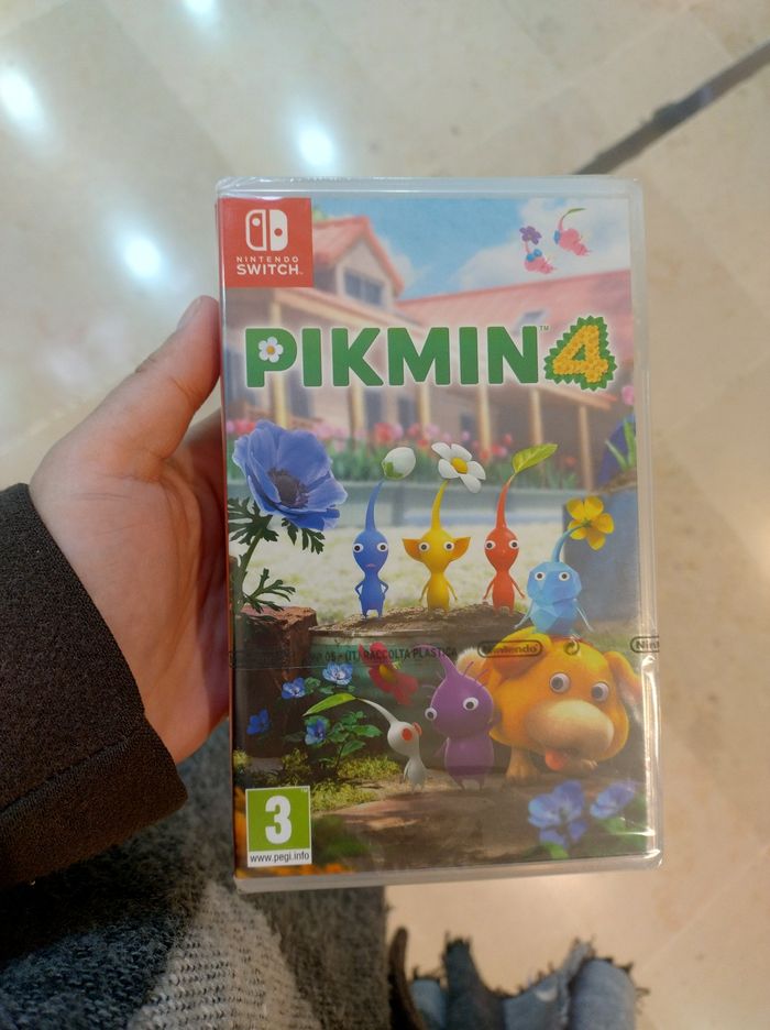 Jeu Switch Pikmin 4 neuf sous blister