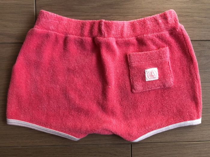 Short rose cupcake en bouclette éponge Petit bateau T-18 mois - photo numéro 2