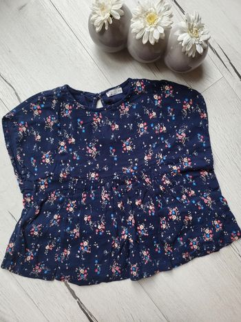 Blouse à fleurs LC kids by little cigogne 4ans