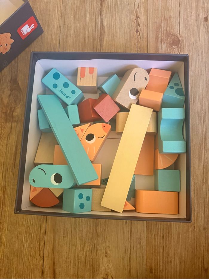 Jeu de construction dinosaures Janod - photo numéro 3