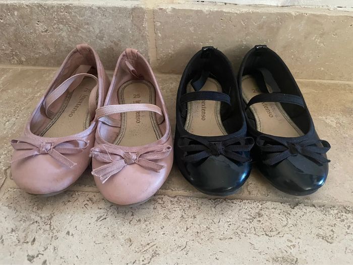 Lot de 2 paires de ballerines