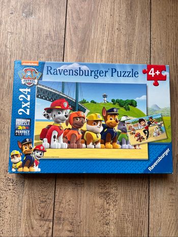 Puzzle pat patrouille 2x24 pièces 4 ans