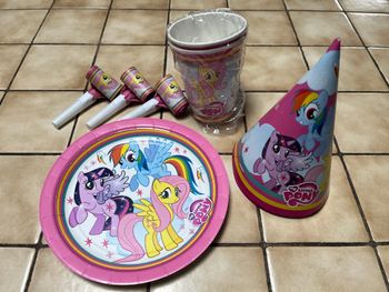 Décos anniversaire "My little pony"