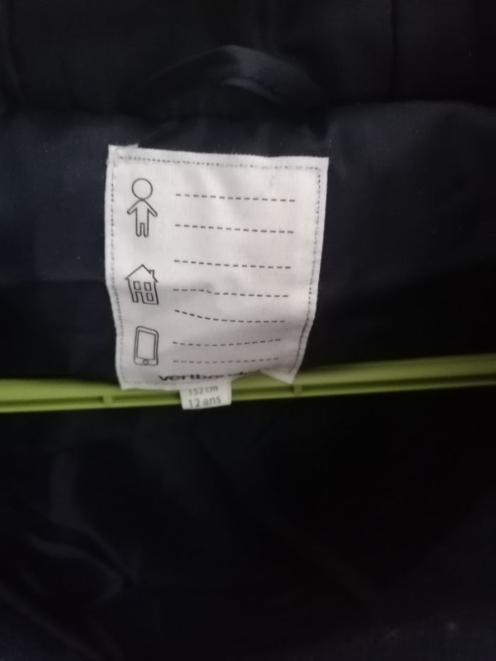 Manteau chaud Vertbaudet 12 ans - photo numéro 4